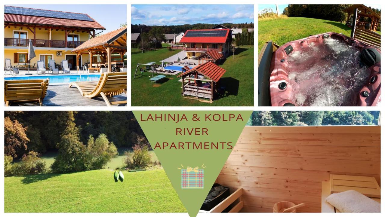 Lahinja & Kolpa River Apartments Метлика Екстериор снимка